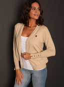 Cardigan Beige Mujer