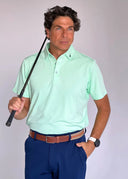 Polo Verde Lima Ultraligero Hombre