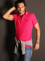 Polo Classic Fucsia Hombre