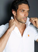 Polo Blanco Capote España Hombre