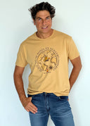 Beige T-shirt "The sun did not set on Our Empire"