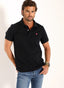 Polo Hombre Negro Classic