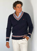 Jersey Universitario Marino Hombre