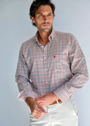 Camisa Cuadros Villela Fina Hombre