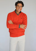 Jersey Lambswool Teja Pico Hombre