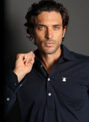 Polera Hombre Azul Marino