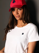 Camiseta Blanca Básica Mujer