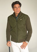 Chaqueta Verde Kaki Acolchada Hombre