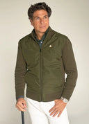 Chaqueta Verde Kaki Acolchada Hombre