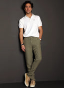 Pantalón Kaki Lino Cordón Hombre
