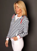 Sudadera Marinera Capucha Mujer