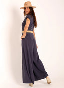 Mono Largo Azul Mujer