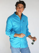 Camisa Turquesa Shibuya Hombre