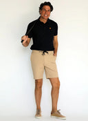 Bermudas Camel Cordón Tejido Técnico Hombre