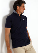 Polo Marino Reverso Cuello Rayas
