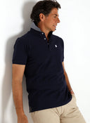 Polo Marino Reverso Cuello Rayas Hombre