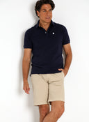 Polo Marino Reverso Cuello Rayas