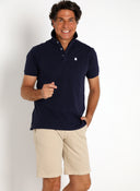 Polo Marino Reverso Cuello Rayas