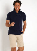 Polo Marino Reverso Cuello Rayas Hombre