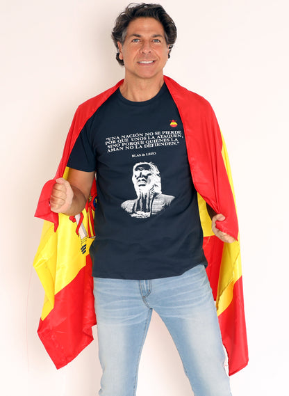 Blas de Lezo T-shirt Blauw Spanje