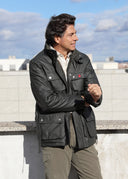 Waxed Jacket Man