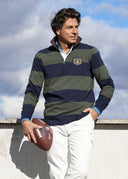 Polo Rugby Rayas Hombre