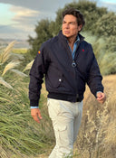 Cazadora Bomber España Azul Hombre