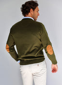 Jersey Verde Caza de Pico Coderas Hombre