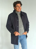 Parka Azul Acolchada Hombre