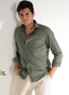 Khaki Honeycomb Man Shirt