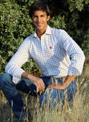 Camisa Cuadros Azules/Rojos Hombre