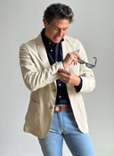 Americana Lino Camel Hombre