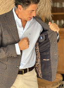 Americana Cuadro Gales Hombre