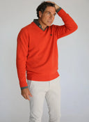 Jersey Lambswool Teja Pico Hombre