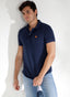 Polo Espagne Classique Bleu Homme