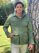 Sahariana Verde España hombre