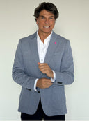 Americana Celeste Piqué Hombre