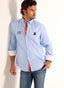 Camisa Regata España Azul Oxford Hombre