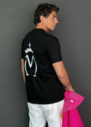 Camiseta Negra Hierro Morante Hombre