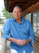 Camisa Azul Celeste Nido de Abeja Hombre