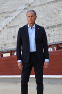 Traje Azul Técnico Elastico Hombre