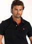 Polo Hombre Negro Classic