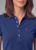 Polo Classic Azul Índigo Mujer