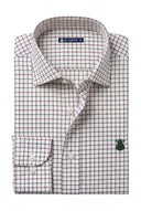 Camisa Cuadro Caza Verde/Marrón Hombre