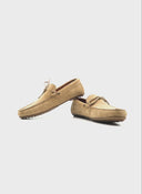 Mocasín Serraje Mushroom Cordones Hombre