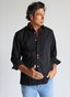 Camisa Hombre Torero Negra