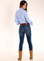 Women's Dark Blue Jeans 