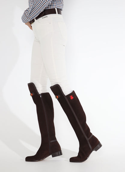 Woman Chocolate Brown Over-the-knee Boot