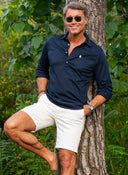 Polera Hombre Azul Marino