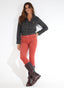 Micro Corduroy Tile Woman Pants 